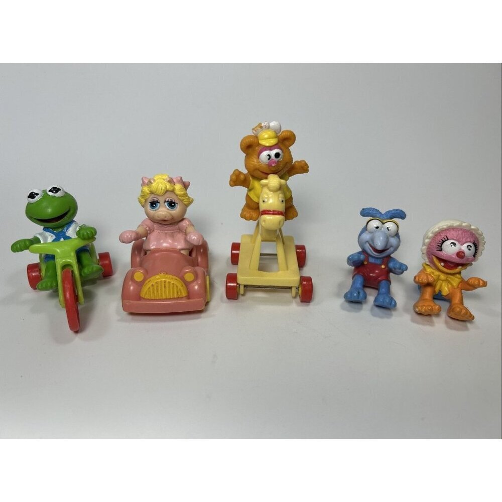 Vintage 1986/90 Muppet Babies McDonald's Happy Meal Toys Lot B1